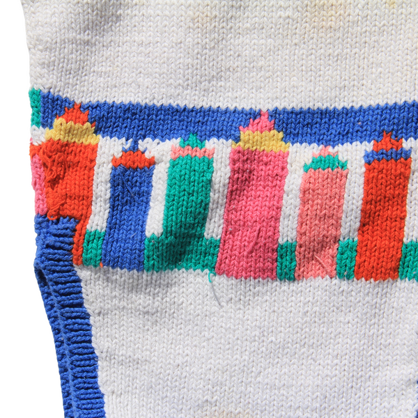 Color pencil cardigan