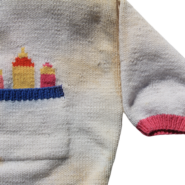 Color pencil cardigan