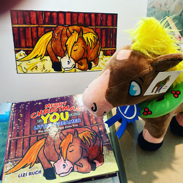 Little Dreamer Combo - BUY NOW & SAVE $7.77 on both the soft cover book & plush toy!